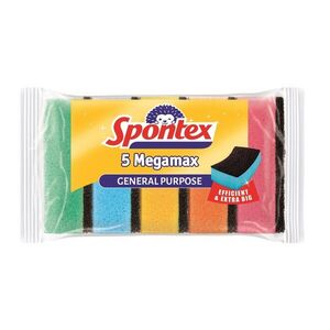 Spontex Megamax Antibac szivacs, 5 darab kép