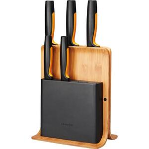 FISKARS Functional Form Bambusz blokk öt késsel kép