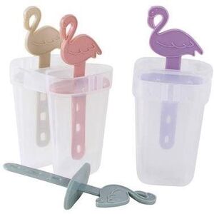 Toro jégkrém forma, flamingó, 4 db, 14, 7×5, 5×13 cm kép