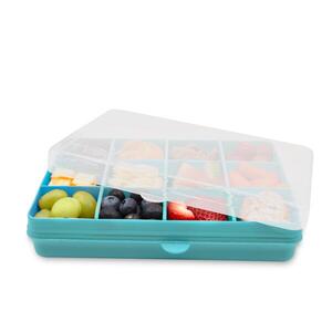 Melii Snackle Box snack doboz, kék-zöld kép