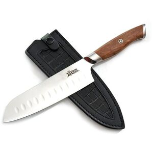 Macemaker Venice SanMai Santoku - bőr tokkal kép