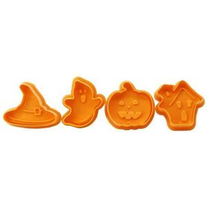 Toro Halloween sütikiszúró, műanyag, 4 darab, narancssárga kép