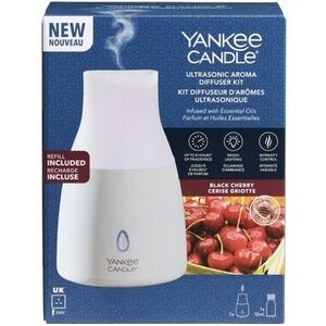 YANKEE CANDLE Ultrahangos aroma diffúzor + utántöltő Black Cherry 10 ml kép