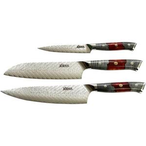 MaceMaker Red Snapper SanMai késkészlet, 3 db kép