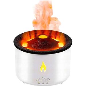 VERK 24626 Párásító-aroma diffúzor, LED háttérvilágítás, fehér kép