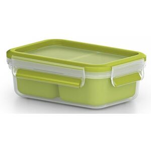 TEFAL MasterSeal TO GO 1.0 L négyszögletes ételtároló 2 belső tárolóval K3100512 kép