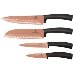 BERLINGERHAUS tapadásmentes késkészlet - Rose Gold, 4 db kép