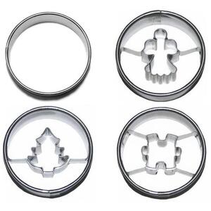 SMOLÍK KARIKA, KARÁCSONY 015 4 darabos készlet, átm. 40 mm, ónozott kép