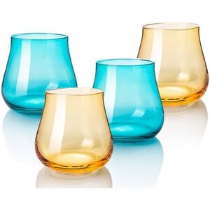 B.BOHEMIAN DION szett - 340 ml, Mix Blue and Yellow, 4 db kép