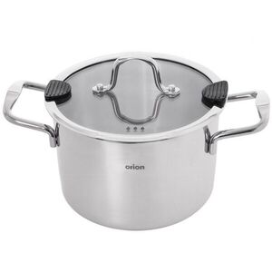 ORION Rozsdamentes acél lábas, VENICE 1, 9 l, üveg fedő kép
