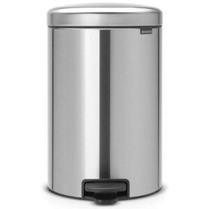 Brabantia NewIcon pedálos szemetes, 20 l, matt acél színű kép