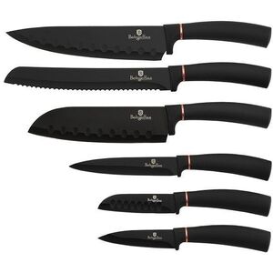 BerlingerHaus Black Rose Collection késkészlet, 6 db, BH-2337 kép