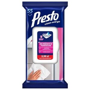 PRESTO Tisztítókendő különböző felületekhez 55 db kép