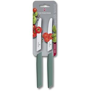 Victorinox Swiss Modern Paradicsomszeletelő kés szett - 2 db, zsályazöld kép