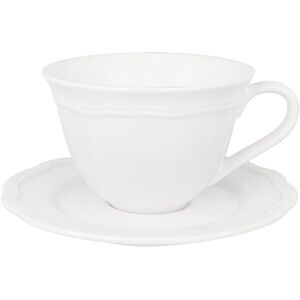 Casa Domani Florence Scallop csésze- és csészealj készlet, 220 ml, 6 darab kép
