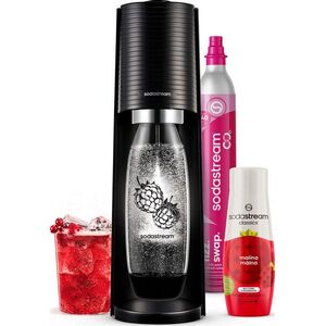 SodaStream TERRA Black Málna Zero Multipack kép