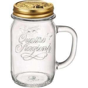Bormioli Rocco, fedővel Quattro Stagioni 415 ml kép