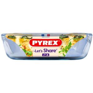 Pyrex Sütőedény 4 l 39 × 25 cm üveg kép