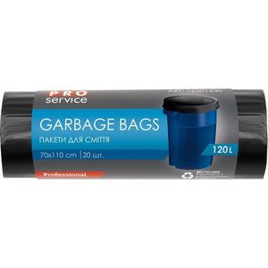 PRO Service Professional 120 l, 20 db, fekete kép
