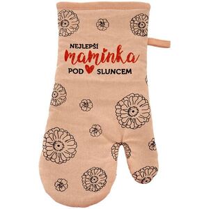 ORION Edényfogó kesztyű, pamut + mágnes, A legjobb édesanya, CZ kép