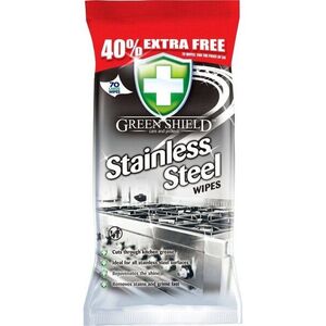 GREEN SHIELD Stainless, rozsdamentes acélfelületekhez, 70 darab kép