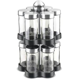 Lamart fűszertartó készlet LT7044 STEEL állványon kép
