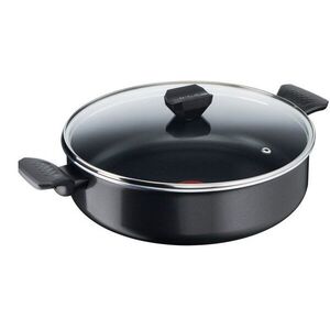 Tefal Simply Clean Alacsony lábas fedővel 28 cm B5677253 kép