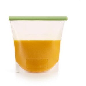 Lékué Szilikon zacskó élelmiszerre, többször használható, 1500 ml kép