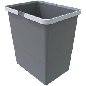 Elletipi Műanyag kosár fogantyúval BIG, 18 L, szürke, 34 x 22, 5 x 30 cm kép