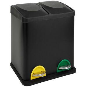 Toro Szelektív szemetes, fekete, 30 l kép
