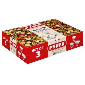 PYREX Sütőtál készlet, 3 db, 2 l + 3 l + 4 l kép