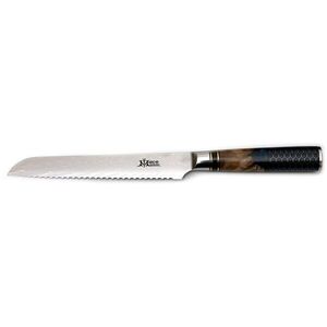 MaceMaker VERONA BREAD KNIFE SanMai damaszkuszi acél konyhakés kép