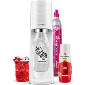 SodaStream TERRA White Málna Zero Mpack kép