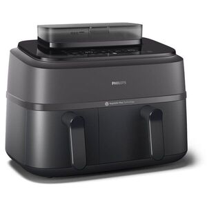 Philips 5000 Series Dupla Kosaras Airfryer gőzölés funkcióval NA550/00 9 l kép