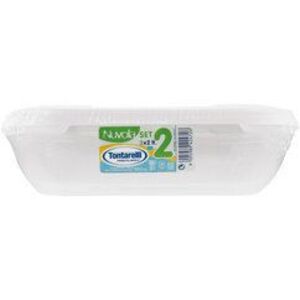 Tontarelli NUVOLA 2 × 2 l, fehér, téglalap kép