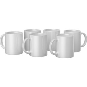 Cricut mug white 354ml, 6 db kép