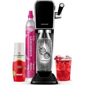 SodaStream ART Black Málna Zero Mpack kép