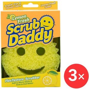 Scrub Daddy Daddy Fresh Lemon, sárga kép