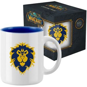 World of Warcraft - Alliance Logo (white) - bögre kép