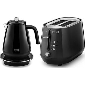 De'Longhi Eclettica SpecialTea reggeli kollekció fekete színben (KBY2011.BK & CTY2103.BK) kép