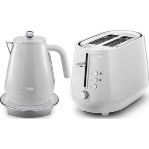 De'Longhi Eclettica SpecialTea reggeli kollekció fehér színben (KBY2011.W & CTY2103.W) kép