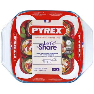Pyrex sütőtál, boroszilikát üvegből kép
