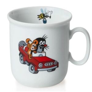 Thun bögre 220 ml KISVAKOND ÉS AZ AUTÓ, 1 darab, porcelán kép