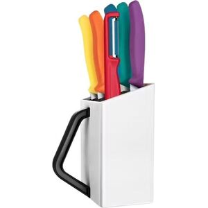 Victorinox készlet Swiss Classic, steakhez, kaparóval, 7 darab, színes kép