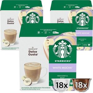 STARBUCKS® White Mocha by NESCAFÉ® Dolce Gusto® - 36 kapszula (18 adag) kép