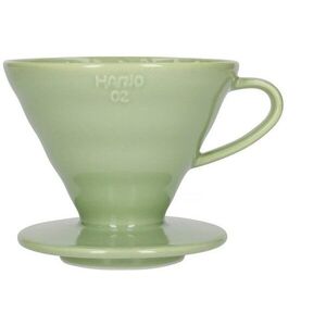 Hario Dripper V60-02, kerámia, sötétzöld kép