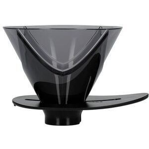 Hario One Pour Dripper Mugen V60, műanyag, fekete kép