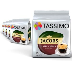 TASSIMO KARTON Jacobs Caffe Crema kapszula, 80 db kép