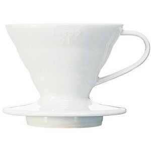 Hario Dripper V60-01, kerámia, fehér kép