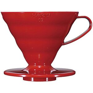 Hario Dripper V60-02, kerámia, piros kép